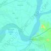 Gopalpur topographic map, elevation, terrain