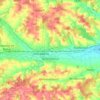 Unterdietfurt topographic map, elevation, terrain