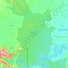 Nagarhole National Park topographic map, elevation, terrain