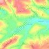 Luttons topographic map, elevation, terrain