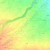 Arwal topographic map, elevation, terrain