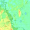 Koraleigh topographic map, elevation, terrain