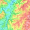 Scott Township topographic map, elevation, terrain