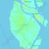 Pulau Kundur topographic map, elevation, terrain