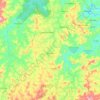 Bonfim topographic map, elevation, terrain