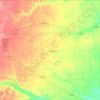 Clay County topographic map, elevation, terrain