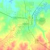 Jacksboro topographic map, elevation, terrain