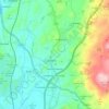 Preston Patrick topographic map, elevation, terrain