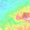 Arazane topographic map, elevation, terrain