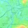 Marquette-lez-Lille topographic map, elevation, terrain