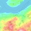 Glin topographic map, elevation, terrain