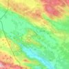 Grude municipality topographic map, elevation, terrain