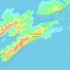 Hinchinbrook Island topographic map, elevation, terrain