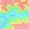 Chengguan District topographic map, elevation, terrain