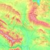Valdegovía topographic map, elevation, terrain