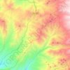 Estique-Pampa topographic map, elevation, terrain