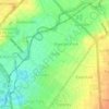 Joslin topographic map, elevation, terrain