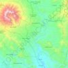 Kecamatan Lintau Buo Utara topographic map, elevation, terrain