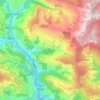 Jaljala topographic map, elevation, terrain