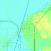 Medicine Lake topographic map, elevation, terrain