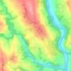 Highley topographic map, elevation, terrain