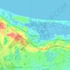 West Barnstable topographic map, elevation, terrain
