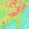 左京区 topographic map, elevation, terrain