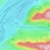 Wenigenjena topographic map, elevation, terrain