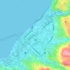 Uritetu topographic map, elevation, terrain