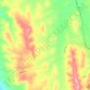 Armagh topographic map, elevation, terrain