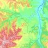 La Fresneda / la Freixneda topographic map, elevation, terrain