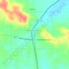 Blue Mountain topographic map, elevation, terrain