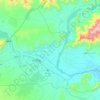 Bihsud topographic map, elevation, terrain