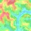 Grampian topographic map, elevation, terrain