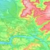 90518 topographic map, elevation, terrain