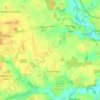 Frettenham topographic map, elevation, terrain