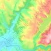 Saint-Lieux-Lafenasse topographic map, elevation, terrain