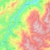 Tasco topographic map, elevation, terrain