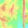 Buritirama topographic map, elevation, terrain