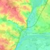 Bouchemaine topographic map, elevation, terrain