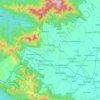 Shenkottai topographic map, elevation, terrain
