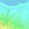 Kasemen topographic map, elevation, terrain