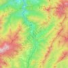 Otari topographic map, elevation, terrain