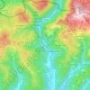 Pulfero topographic map, elevation, terrain