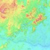 Mimoso do Sul topographic map, elevation, terrain