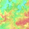 Azy-le-Vif topographic map, elevation, terrain