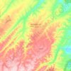 Ait Yadine topographic map, elevation, terrain