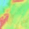 Grandfontaine-sur-Creuse topographic map, elevation, terrain