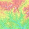 Myagdi topographic map, elevation, terrain