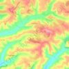 Laugnac topographic map, elevation, terrain
